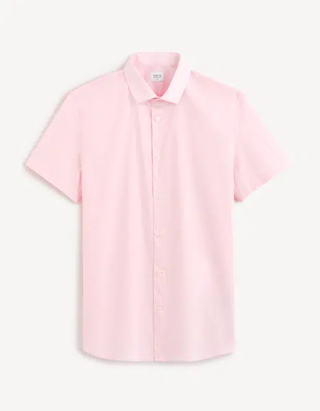 Celio Košile Daslim s krátkým rukávem - Pánské
