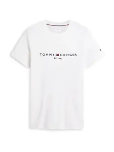 TOMMY HILFIGER Tričko  námornícka modrá / červená / biela