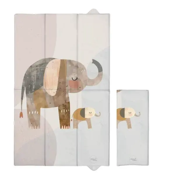 Ceba Podložka přebalovací cestovní (80x50) Basic Elephant Family
