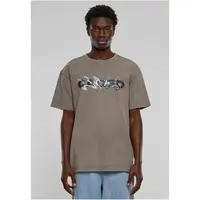 Pánské tričko Cagedchrome Acid Heavy Oversize Tee - béžové