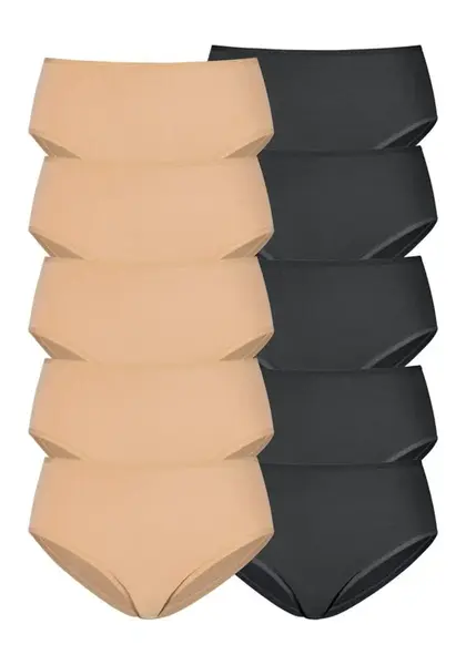 PETITE FLEUR Nohavičky  béžová / čierna