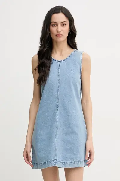 Calvin Klein Jeans šaty džínové