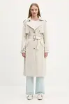 Desigual Trench kabát Desigual PLEATED