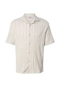 INDICODE JEANS Košeľa  svetlobéžová