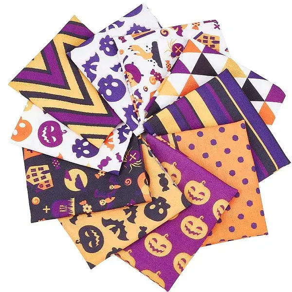 Halloween Printed Polycotton Fabric