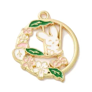 Alloy Enamel Pendants