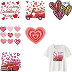 PET Heat Transfer Film Logo Stickers Set
