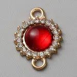 Alloy Crystal Rhinestone Connector Charms