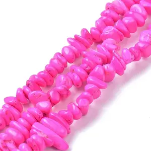Natural Magnesite Beads Strands
