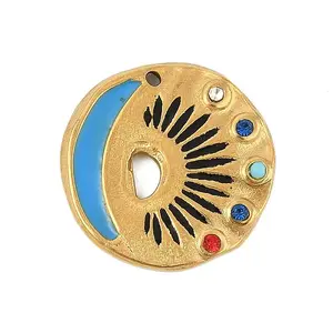 304 Stainless Steel Enamel Pendants