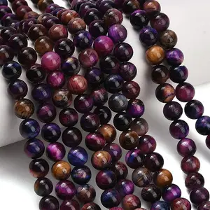 Natural Tiger Eye Beads Strands