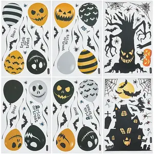 PVC Plastic Window Sticker Decorations