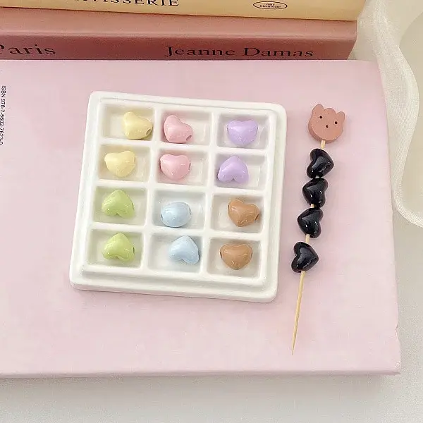 Opaque Acrylic Beads