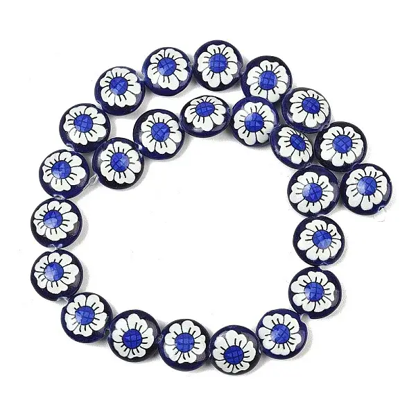Printed Handmade Porcelain Beads