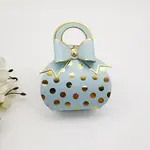 Handbags Shape Polka Dot Pattern Paper Candy Gift Fold Bags