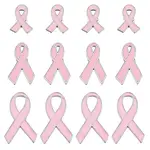 12Pcs 3 Styles Awareness Ribbon Theme Enamel Pins