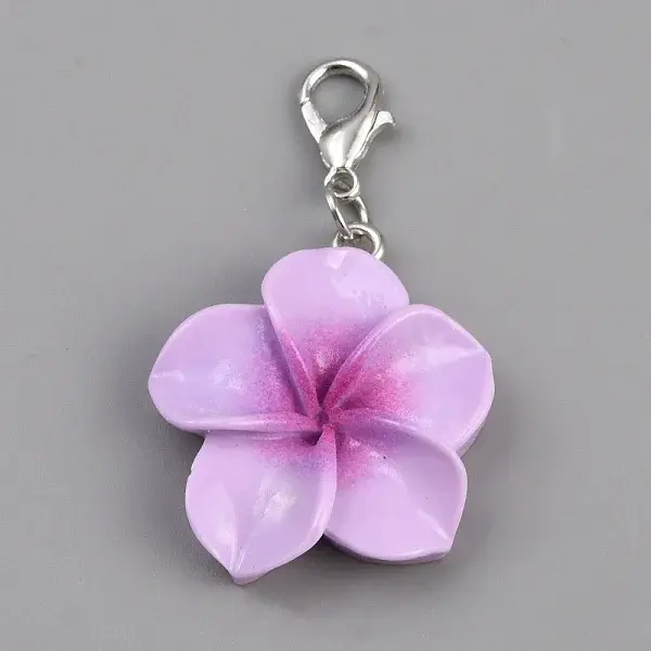 Resin Flower Pendant Decoration