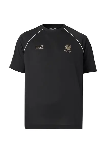 EA7 Emporio Armani Funkčné tričko  zlatá / čierna