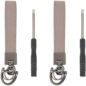 Cowhide Leather Keychain