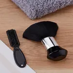 2Pcs 2 Styles Nylon Cleaning Brush & Barber Blade Cleaning Brush