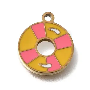 304 Stainless Steel Enamel Pendants