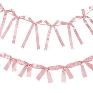 2 Styles Cloth Bowknot Banners