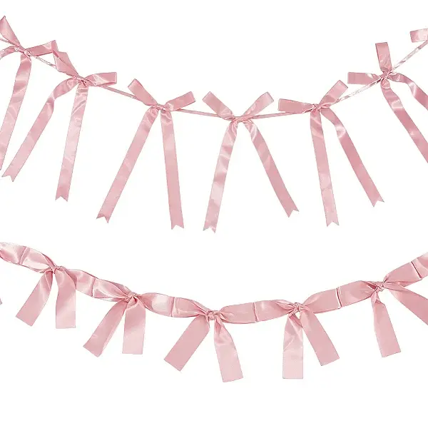 2 Styles Cloth Bowknot Banners