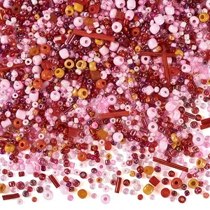 100G 2 Colors Glass Seed Beads