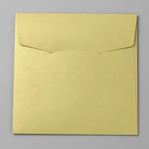 Pearlescent Square Paper Envelopes