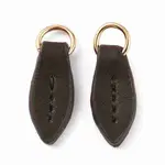 Leather Zipper Pull Tabs