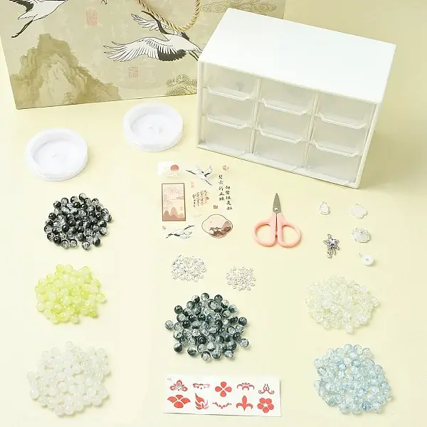 DIY Lampwork Beaded Bracelet Making Kit