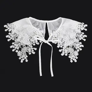 Detachable Polyester Lace Collar