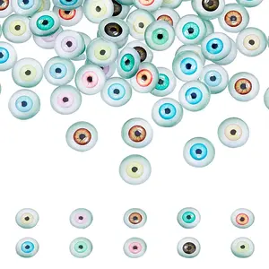 100Pcs Glass Craft Eyes Cabochons