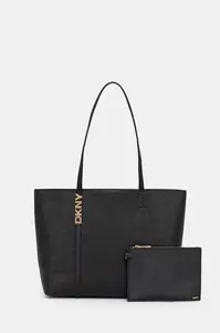 DKNY Kožená kabelka Dkny