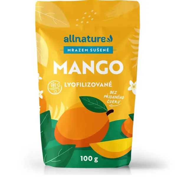 Allnature Mango sušené mrazem 100 g