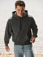 Pánská grafitová mikina s kapucí Fruit of the Loom