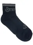 Unisex ponožky meatfly middle černá/černá l
