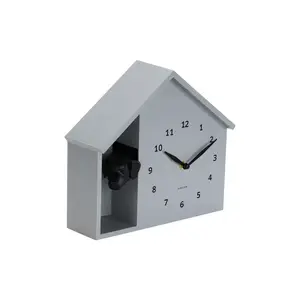Karlsson NÁSTĚNNÉ HODINY světle šedá 24.9/27 cm