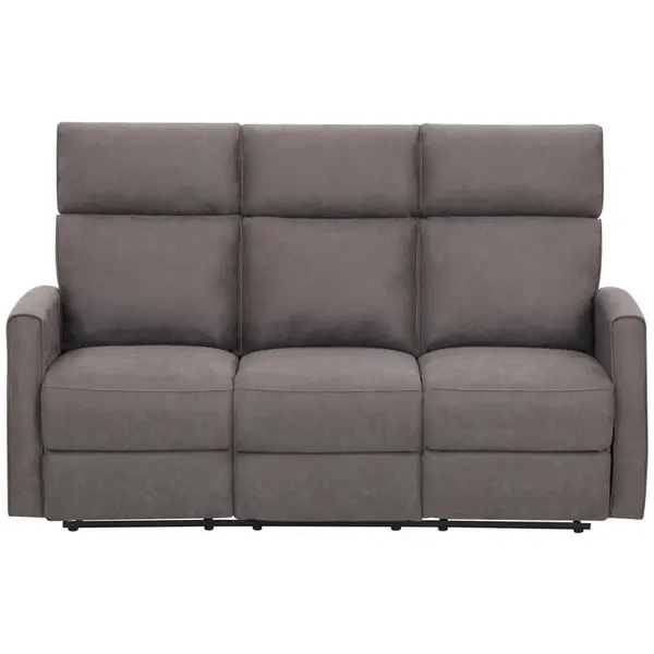 Xora TŘÍMÍSTNÁ POHOVKA, textil, šedá