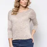 Short sweater beige