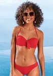 LASCANA Bikinový top  červená