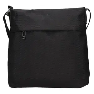 Trendy dámská crossbody kabelka Mustang Magda, nylon − černá