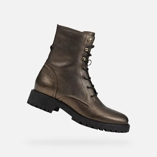 Geox Hoara Brown Women's Ankle Boots - Ladies