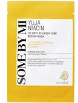 Some By Mi Pleťová maska pre matnú pleť Yuja Niacín (30 Days Blemish Care Serum Mask) 25 g