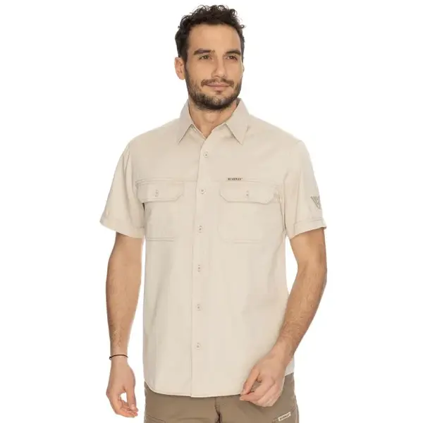 Bushman Pánska košile Pretoria, béžová XXXL