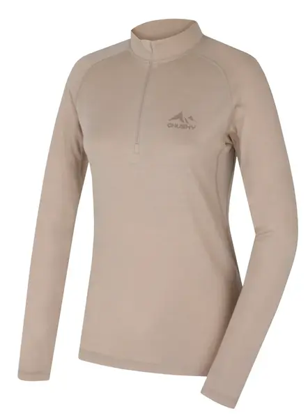 Husky  Merow Zips L beige, M Merino termoprádlo tričko