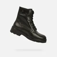 Geox Swelen Black Women's Ankle Boots - Ladies