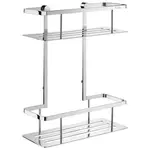 POLIČKA DO KOUPELNY barvy chromu