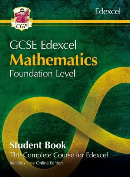 New GCSE Maths Edexcel Student Book - Foundation (with fully worked answers and Online Edition) - CGP Books