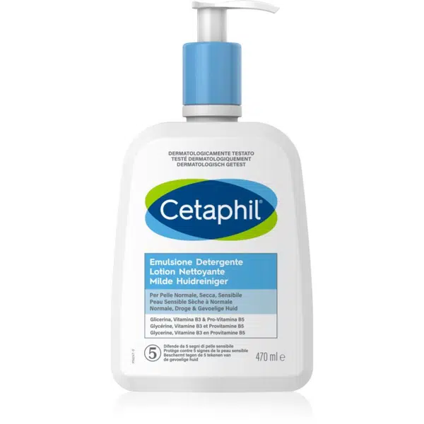 Cetaphil Emulsione Detergente čisticí emulze pro normální a suchou pleť 470 ml